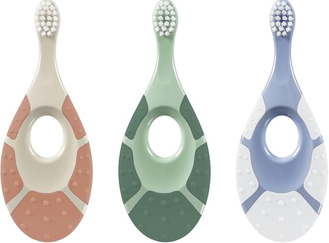 Jordan* ® | Step 1 Green Clean Toddler Toothbrush | Pack 3 Units by Jordan