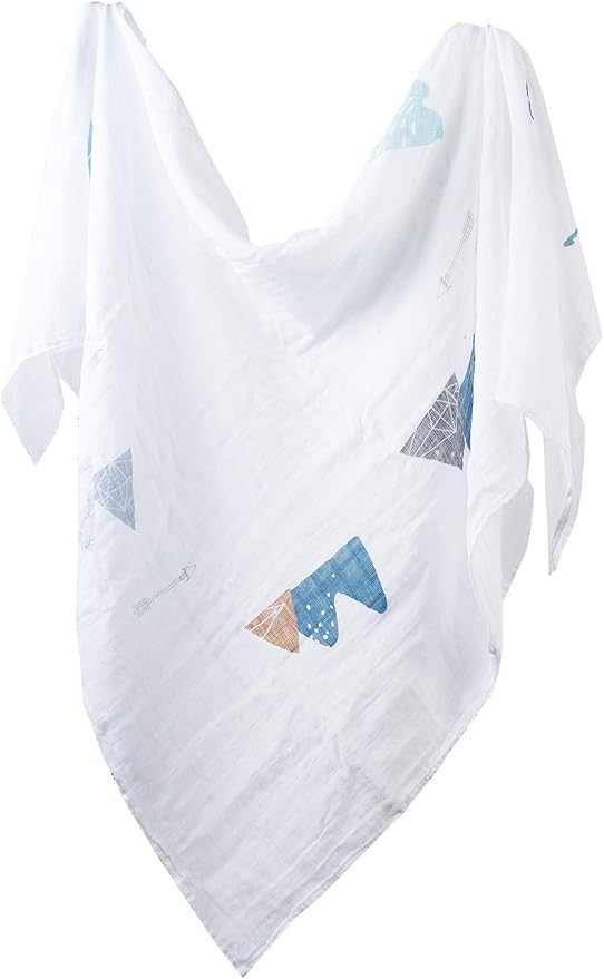 100% Organic Cotton Muslin Monthly Baby Milestone Blanket - Image 9