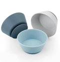 PandaEar 3 Pack Baby Suction Bowls|Silicone Food Bowls First Stage Feeding by PandaEar