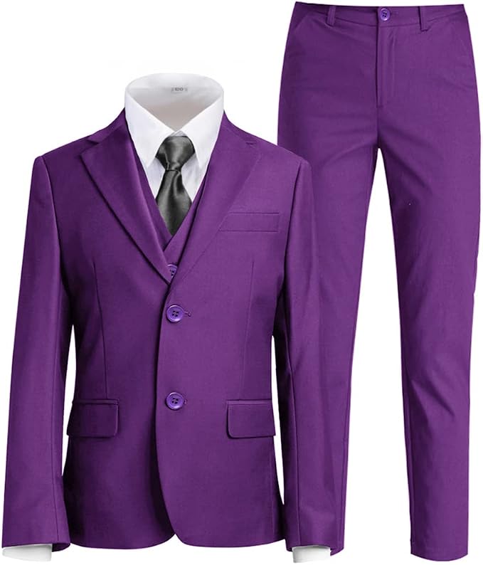 Boys Suit for Kids Tuxedo Suits for Wedding Formal Suit Set Toddler Boy Dress by Tomic