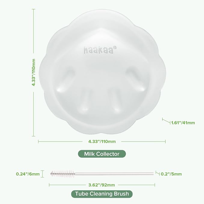 haakaa Petal Soft Silicone Milk Collector丨Discreet Leak-Protection Breast Milk - Image 9
