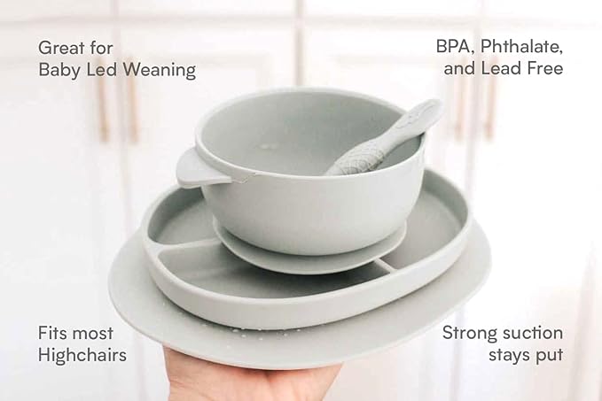 Ullabelle Toddler Plates & Bowls Complete Set w/Spoon - Image 4
