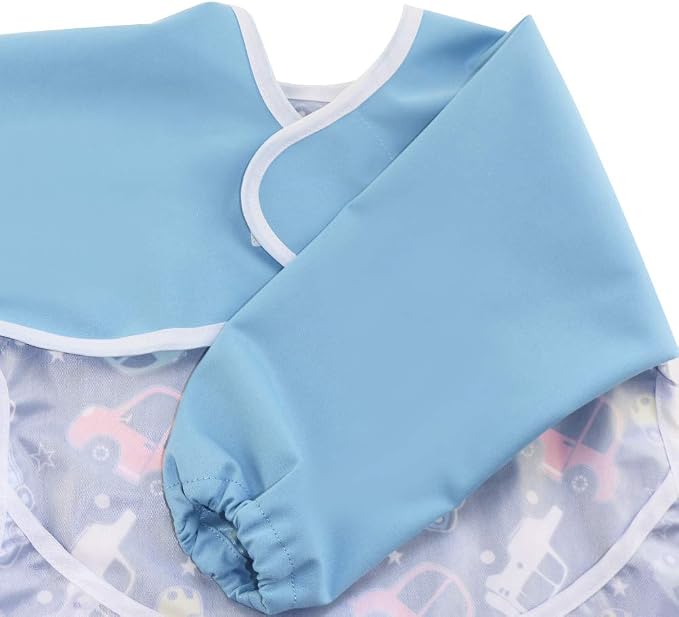 Infant Toddler Baby Waterproof Sleeved Bib, Bib - Image 4