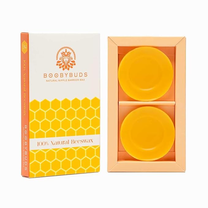 Natural Beeswax Nipple Shields – Beeswax Nursing Cups by Unknown