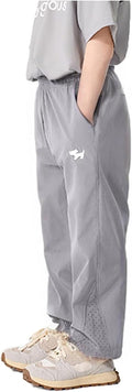 Boys Joggers Pants Youth Quick-Dry Lightweight Athletic Hiking Gym School Pants by Kolally