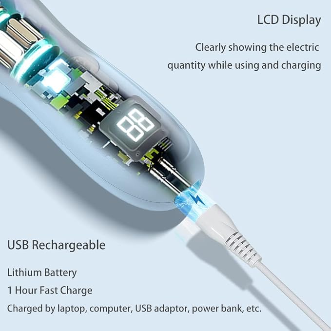 Baby Hair Clippers, Professional Quiet Hair Trimmer - Image 4