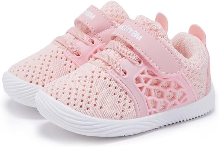 BMCiTYBM Baby Boy Girl Shoes Breathable Mesh Walking Shoes Lightweight Non-Slip - Image 2