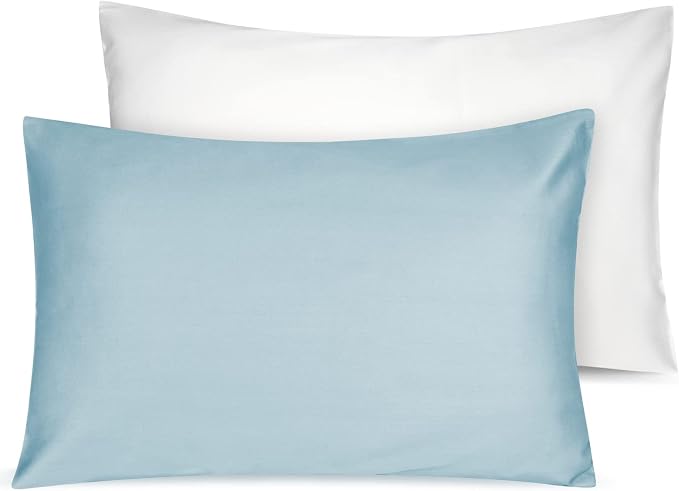 Soft Organic Cotton Toddler Pillowcases 14 X 20 Inches, Fit 13 X 18, 14 X 19 by LULUSILK