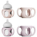 2 Pack Silicone Sleeves for Avent Natural Glass Bottles, Anti Breakage Bottle by AYHIT