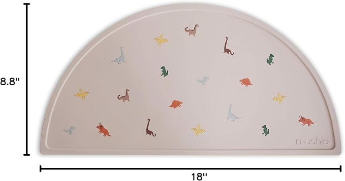 mushie Silicone Placemat for Kids | BPA-Free Non-Slip Design - Image 10