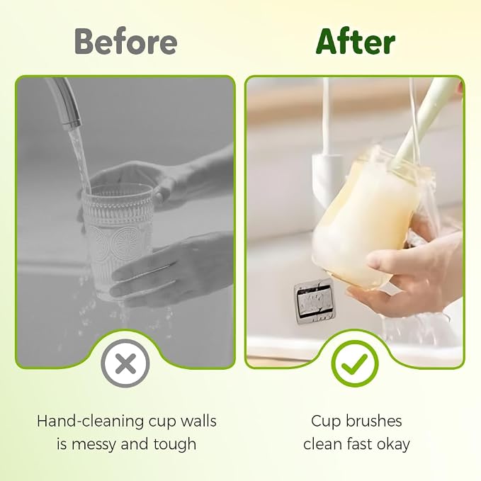 5 in 1 Bottle Cleaning Brush, Straw Cleaner Brushs - Image 6