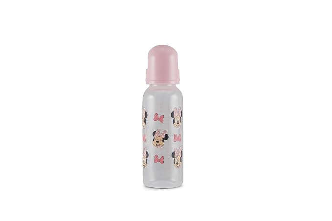 Baby Bottles 9 oz for Boys and Girls| 3 Pack of Disney Minnie Bows and Winks - Image 3