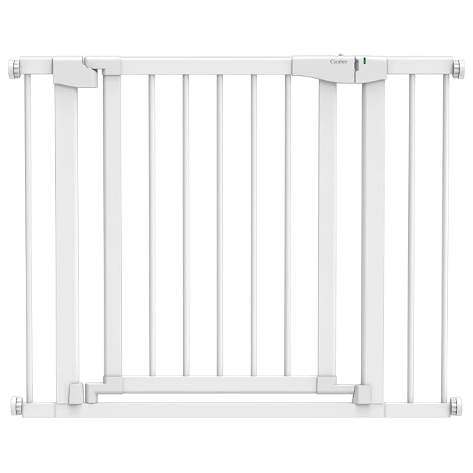 Cumbor 29.7-40.6" Baby Gate for Stairs, Mom's Choice Awards Winner-Dog Gate for by Cumbor