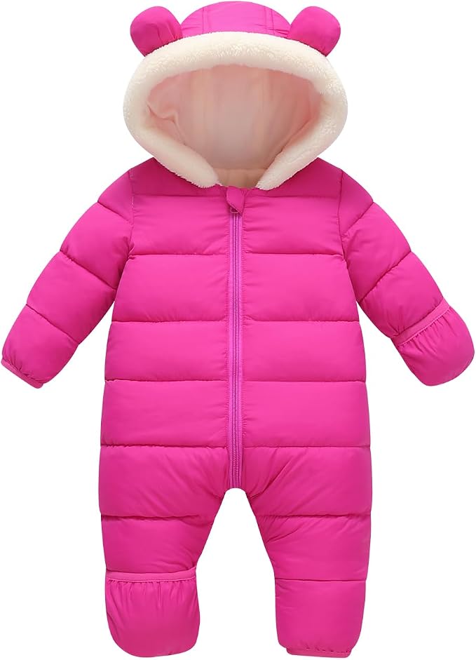 Newborn Baby Snowsuit Cute Boy Clothes Toddler Girl Snow Suits Jacket by Fumdonnie