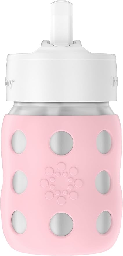 Lifefactory 8-Ounce Stainless-Steel Vacuum-Insulated Wide-Neck Baby Bottle by Lifefactory