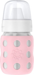 Lifefactory 8-Ounce Stainless-Steel Vacuum-Insulated Wide-Neck Baby Bottle by Lifefactory