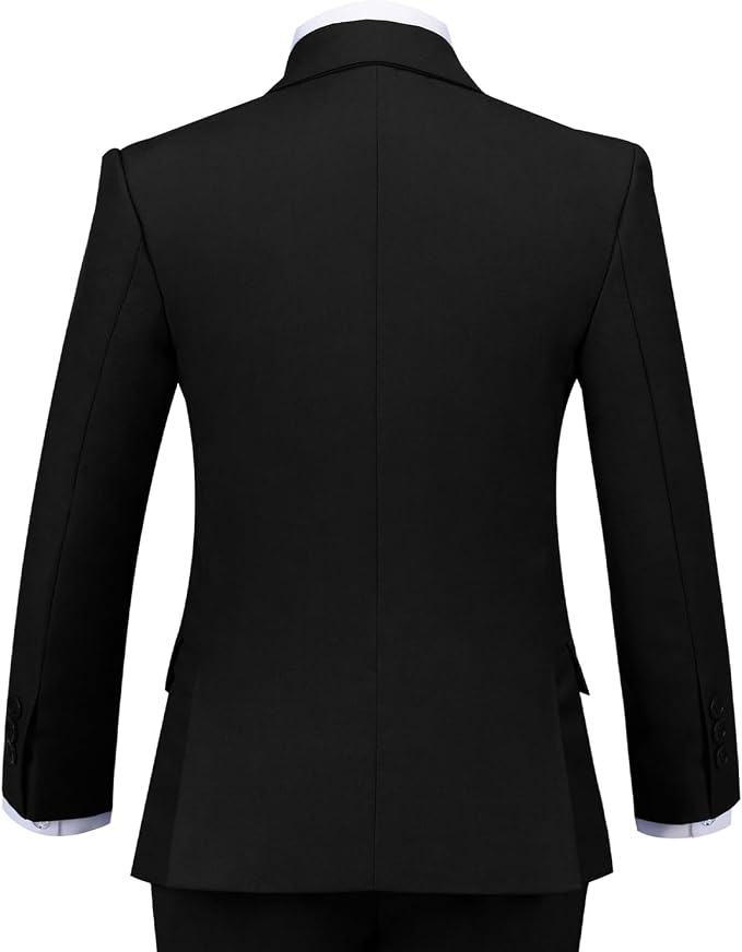 Boys Suit for Kids Tuxedo Suits for Wedding Formal Suit Set Toddler Boy Dress - Image 5
