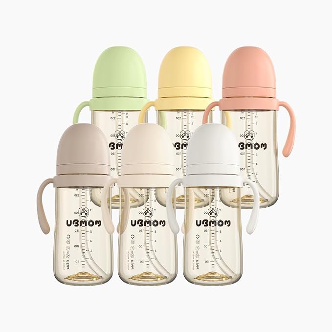 UBMOM Sippy Cup with Straw and Handle, Spillproof Baby and Toddler Cups with - Image 3