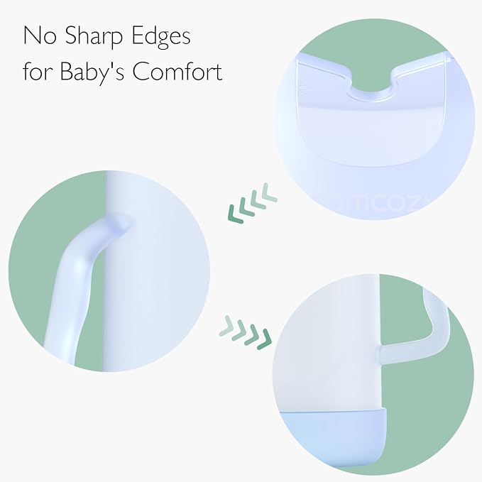Momcozy Baby Pouch Holder No Squeeze, Baby Food & Juice Box Holder, Easy Grip - Image 6