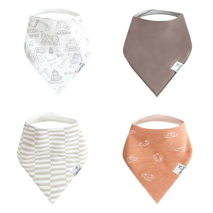 Copper Pearl Baby Bandana Drool Bibs by CopperPearl