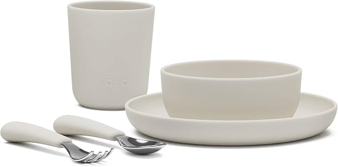 Lalo Big Bites Kids Dinnerware Starter Set by Lalo