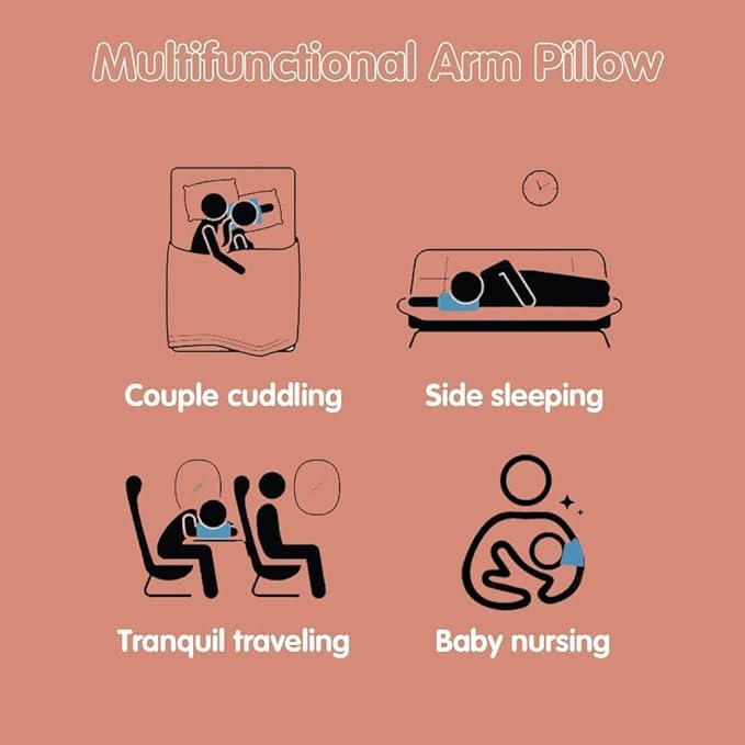 Cozy Cradle Pillow, Cozy Cradle Arm Pillow, Baby Nursing Pillow Head Support - Image 7