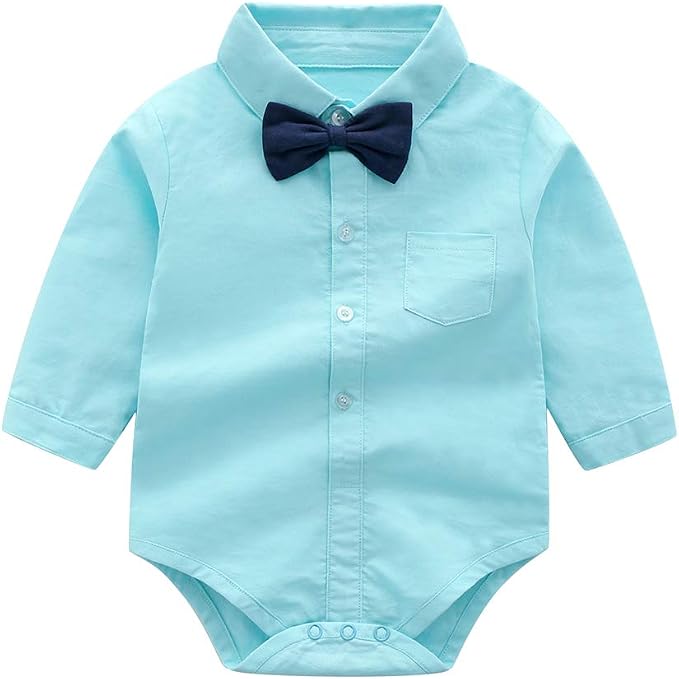 Boarnseorl Baby Boys Pants Sets, Toddler Gentleman Outfits, Infant Long Sleeve - Image 3