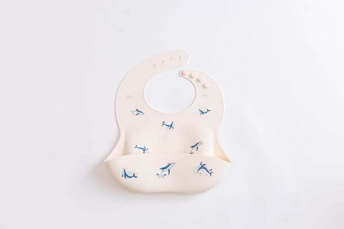 Silicone Baby Bib and Mat | Boys Girls Babies & Toddlers | Waterproof, - Image 9