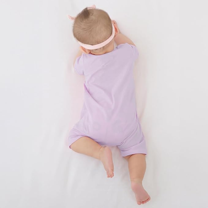 OPAWO Bamboo Baby Pajamas 3 Pack, Double Zipper Bamboo Sleepers - Image 2