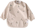 GZMM Waterproof Baby Bibs, Infant Toddler Long Sleeve Feeding Bib by GZMM