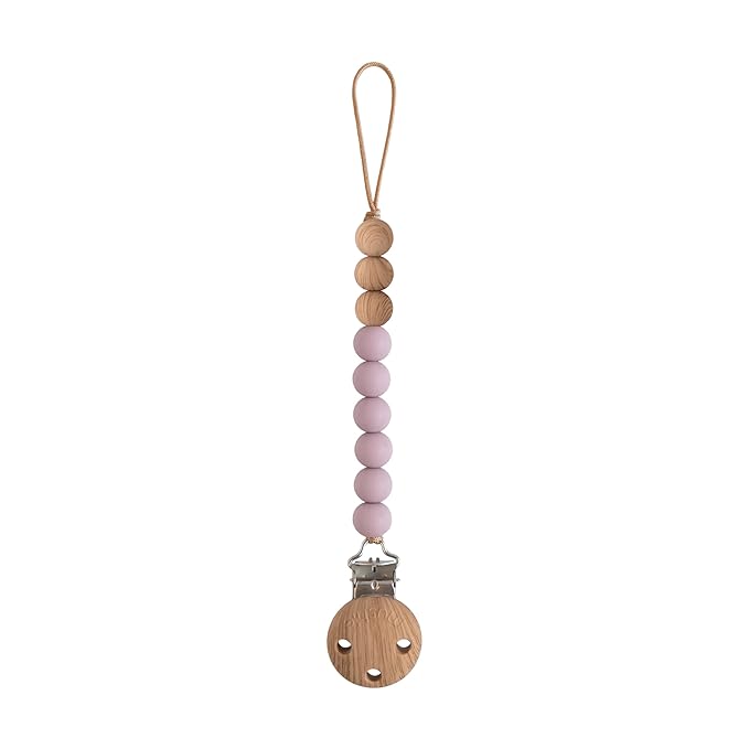 mushie 100% Silicone Baby Pacifier Clip BPA Free | Eva by mushie
