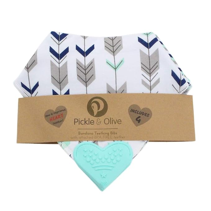 Pickle & Olive Baby Bandana Teething Bibs - Image 4
