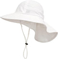 XIAOHAWANG Girls Sun Hat Baby Beach Hats Boys UPF 50+ Kids Summer Protection by XIAOHAWANG