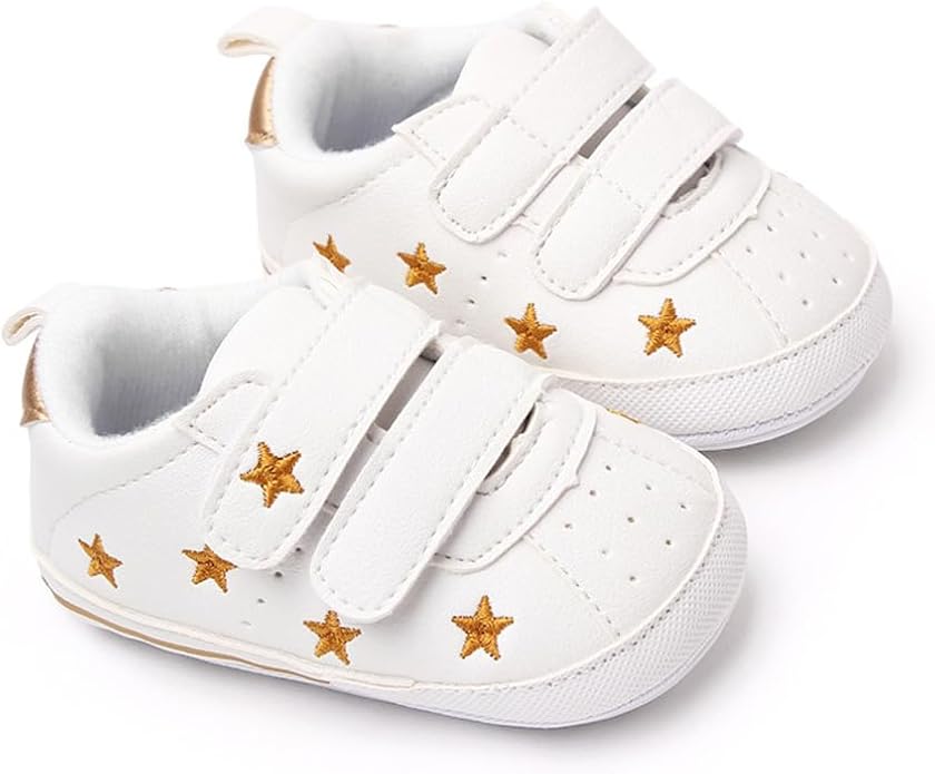 Clowora Baby Boys Girls Shoes Non-Slip Rubber Sole Sneakers Infant First - Image 4