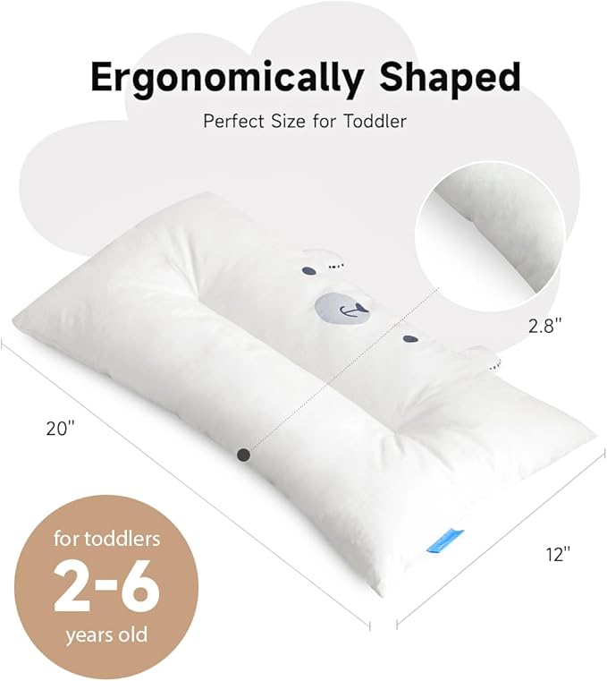 Choc chick Pillow, 20X12inches Machine Washable Soft Hypoallergenic Pillows) - Image 3