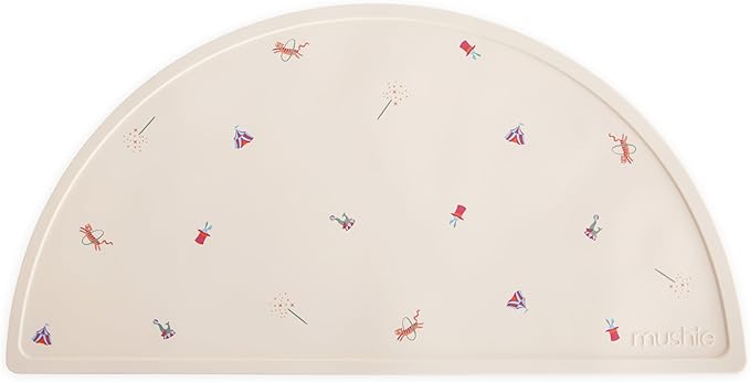 mushie Silicone Placemat for Kids | BPA-Free Non-Slip Design by mushie