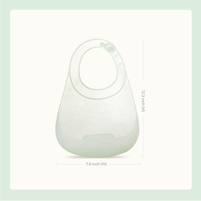 bc babycare Lightweight Silicone Baby Bibs - Image 7