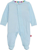 Magnetic Me Boys Modal Magnetic Baby Footie Pajamas | Silky Soft Modal Fabric | by magneticme