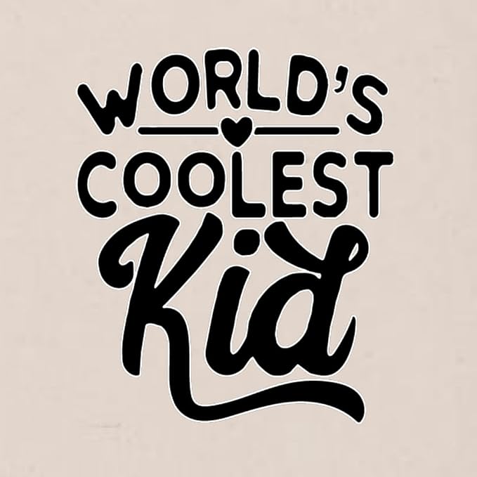 World's Coolest Kid Funny Cute Humor Infant Premium Jersey Baby Bib - Image 2