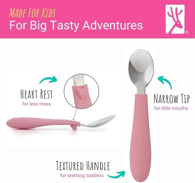 Elk and Friends Kids Silverware - Image 3