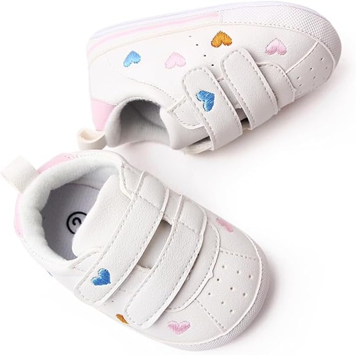 LONSOEN Baby Girls Boys Loafers Prewalker Dress Crib Shoes - Image 2