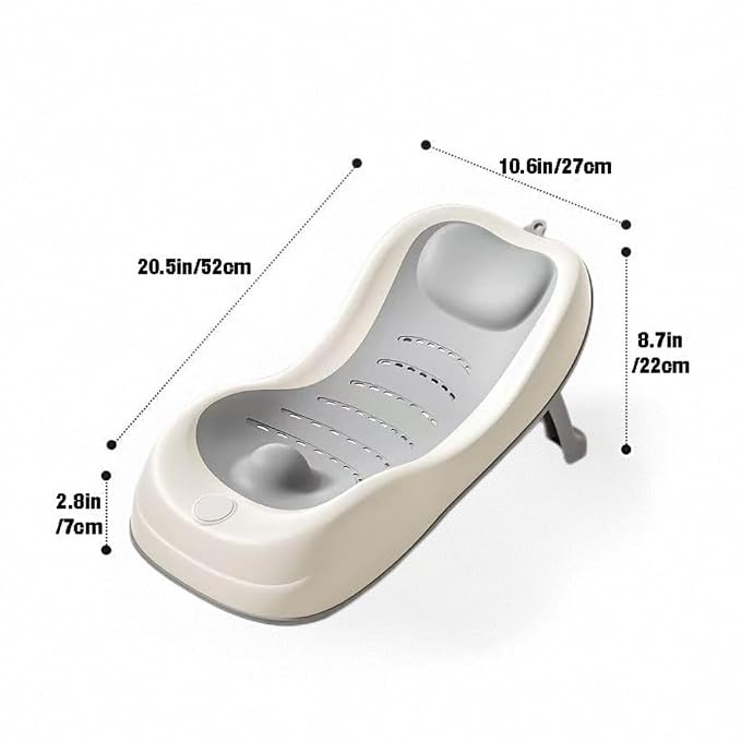 PandaEar Baby Bath Support, Foldable Infant Bathtub - Image 3