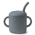 Silicone Baby Cup with Straw, Straw Cup by Catii