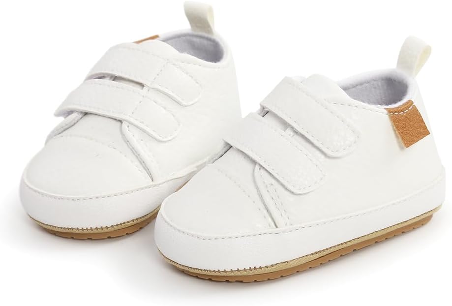 Clowora Baby Boys Girls Shoes Non-Slip Rubber Sole Sneakers Infant First - Image 4