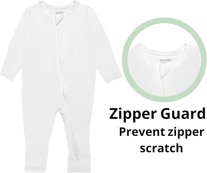 GUISBY Baby Pajamas with Mitten Cuffs - Image 2