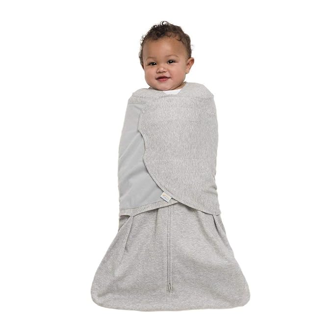 HALO 100% Cotton Sleepsack Swaddle, 3-Way Adjustable Wearable Blanket, TOG 1.5 - Image 2
