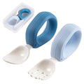 Baby Self Feeding Training Spoon and Fork Set by HIWOOD