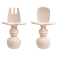 Bumkins Baby Utensils Set, Chewtensils Silicone Spoons by Bumkins