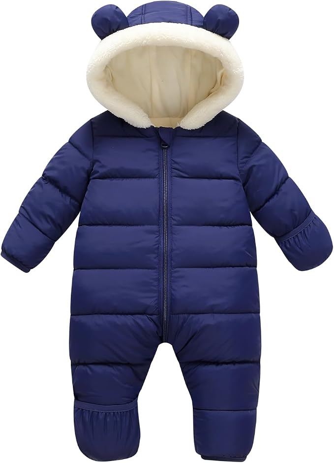 Newborn Baby Snowsuit Cute Boy Clothes Toddler Girl Snow Suits Jacket by Fumdonnie