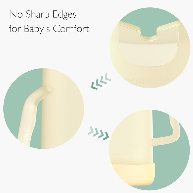 Momcozy Baby Pouch Holder No Squeeze, Baby Food & Juice Box Holder, Easy Grip - Image 6